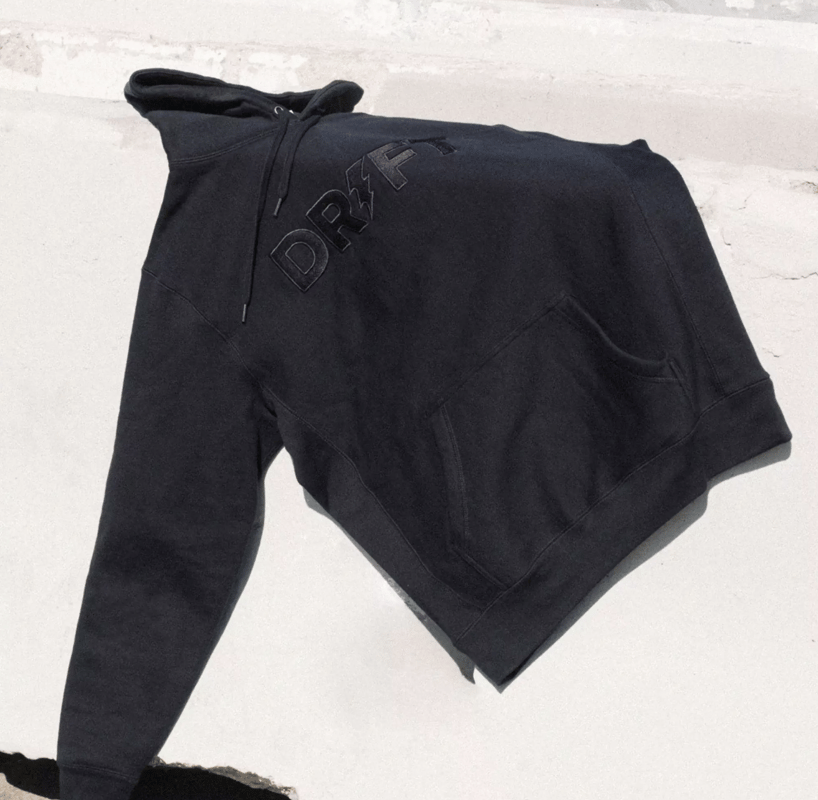 Drift The Black on Black Hoodie
